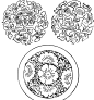 中国经典纹样素材-吉祥团花5传统图案|古典花边|古典花纹|花边|花边素材|花纹|花纹素材|吉祥团花|矢量素材|圆形花纹|圆形图案|圆形图形|中国经典纹样素材