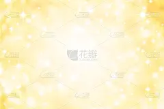 抽象模糊美丽的金色背景与雪花圣诞快乐和新年庆祝的概念