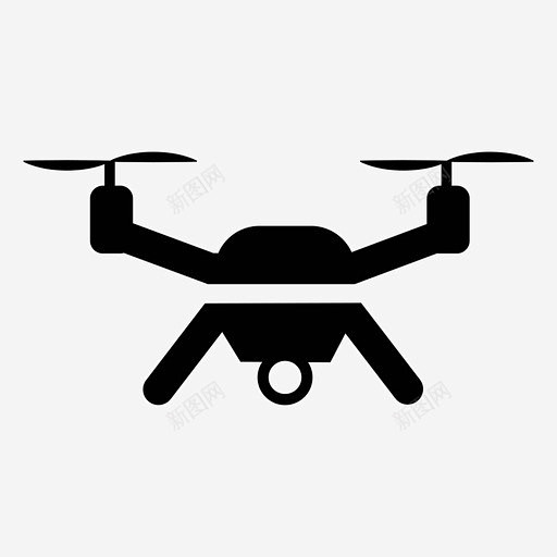 无人机航空摄影图标高清素材 摄影 无人机 航空 免抠png 设计图片 免费下载