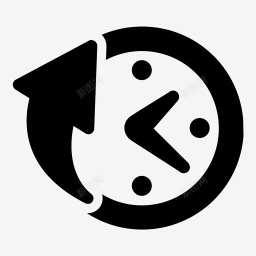 时钟截止日期效率图标 标志 UI图标 设计图片 免费下载 页面网页 平面电商 创意素材-花瓣网
