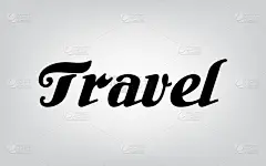 字体,旅途,华丽的,简单,品牌名称,节日,圆形,旅行,流动,复古