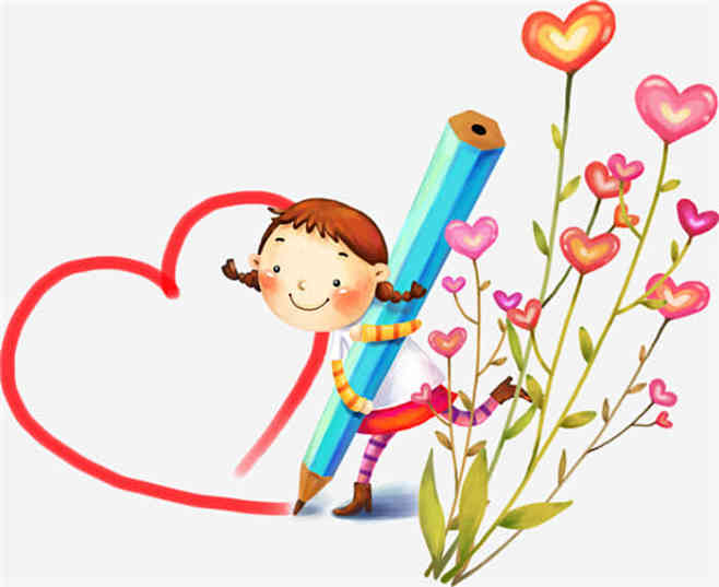 画心的小女孩动漫人物