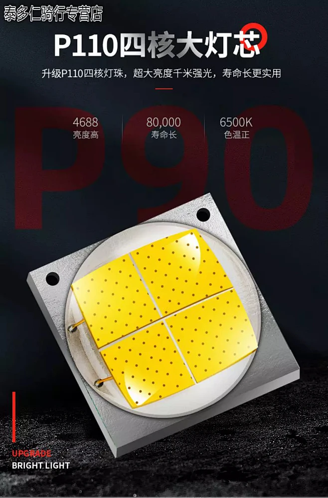 【京选优品】德国进口灯芯P100头灯强光充电超亮头戴式疝气钓鱼夜钓户外led家用矿灯 白光40000W四核P100【伸缩变焦】 3000【图片 ...