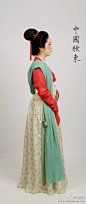 【中國妝束】素羅小袖窄衣裳，復原宋代畫中襦裙仕女