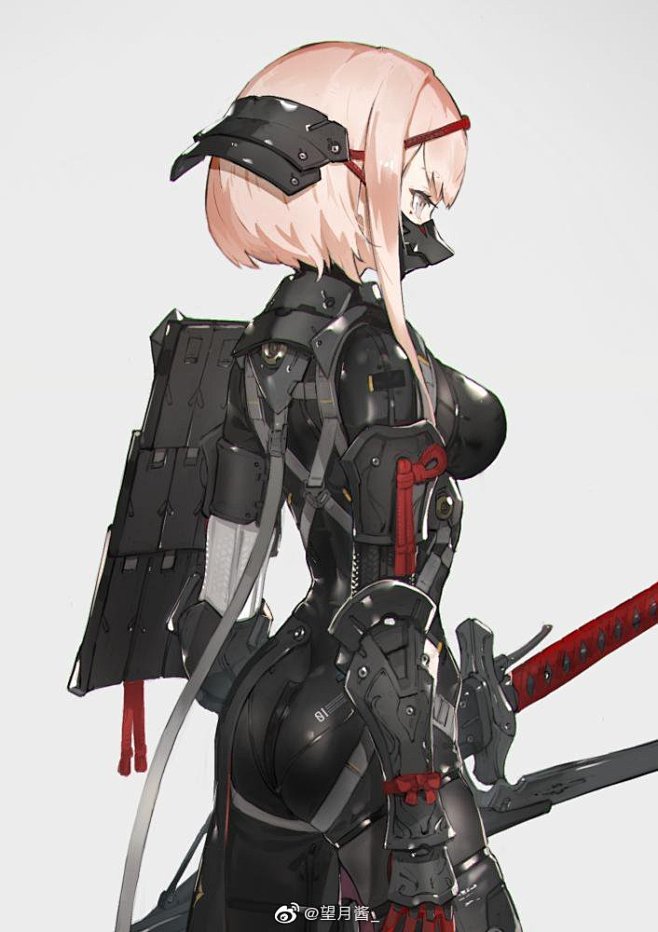 neco老师的新作重兵装型女子高生01跟来自望月酱微博