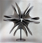 Merete Rasmussen | Grey Double Form {Ceramic Sculpture}