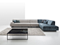 Corner sectional sofa ZARA DEEP | Corner sofa by NICOLINE