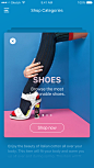 一组高清大图，时尚的电商ui设计分享 #UI#