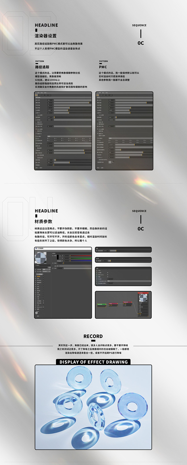 OC焦散制作分享_平面_其他平面_Rxu...