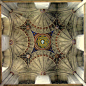 Inside Bell Harry Tower, Canterbury Cathedral, canterbury, Kent - UK: 