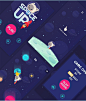 Space Up! : The graphic design of the little iPhone game - Space Up! 