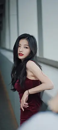 妹妹说紫色很有韵味