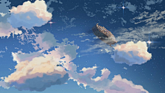 福乐喵采集到Miki - 天空