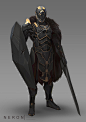 Space Knight, Dimitri Neron : character concept space knight 