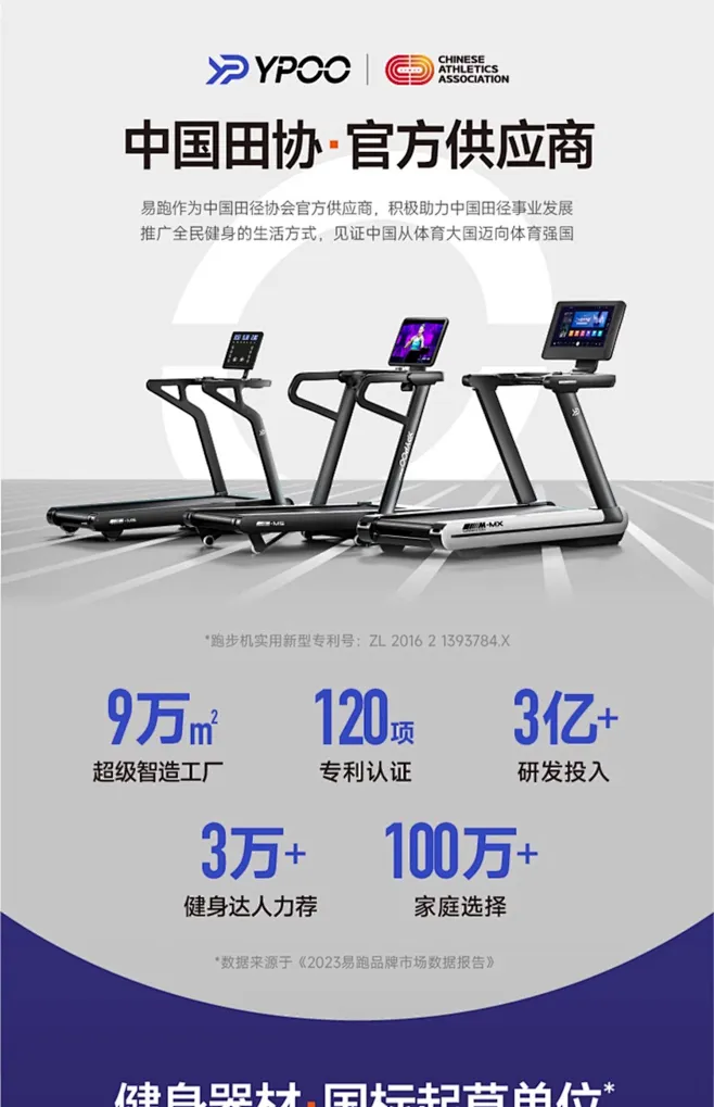 YPOO易跑M5马拉松跑步机家用超静音减震爬坡健身房室内折叠减肥-tmall.com天猫-花瓣网