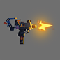 cartoon gangsta Gun Jigglypuff mac10 mac11 SMG Weapon
