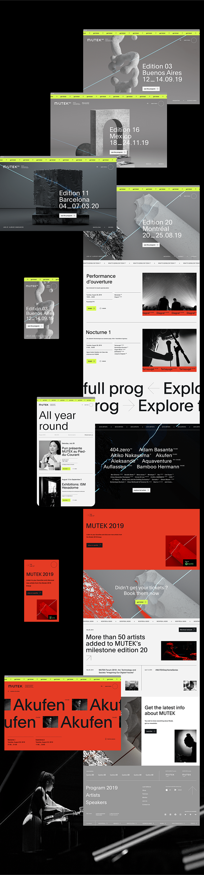 Mutek festival websi...