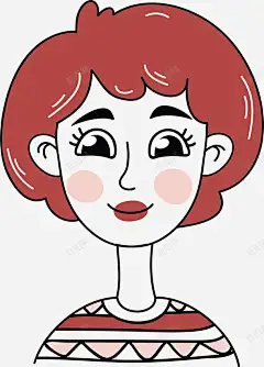 中年女人头像 页面网页 平面电商 创意素材