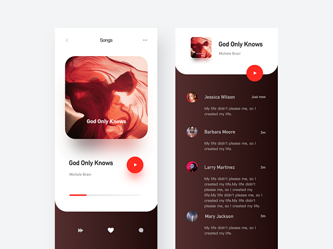 Music App 应用 design ...