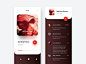 Music App 应用 design 设计 app ui