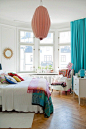 混合和图案和色彩－美妙的卧室设计_家图汇博客