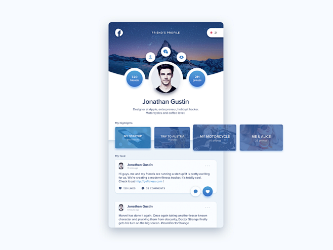 Facebook Redesign Co...