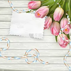 郁金香,卡片,数字10,菜单,贺卡,空的,边框,厚木板,复古风格,古典式