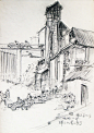 陈明谋速写手稿24- 老泥鳅素描论坛 http://www.laoniqiu.com #素描#
