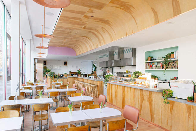 餐饮空间，餐厅咖啡厅设计，布鲁克林，国外...
