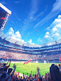 midjourney_brewerbenjamin_A_modern_football_field_with_a_sea_of_people_mat_cbaa99be-7d9d-48af-a012-ce55bf5d553e_2