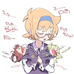 莫语_采集到小魔女学园