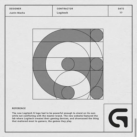 45款著名LOGO黄金比例制图_ziticq