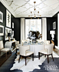 Beth Webb Interiors Atlanta Holiday Home - Dining Room  Sensational Style | Atlanta Homes & Lifestyles: 