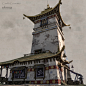 Tibetan Tower by Camilla Cesaratto, Skyup Academy : “Tibetan Tower” by Camilla Cesaratto Created during our CG Masterclass at Skyup Academy Italy.
Original Concept by  Gao Xuyang.
Rendered with Vray