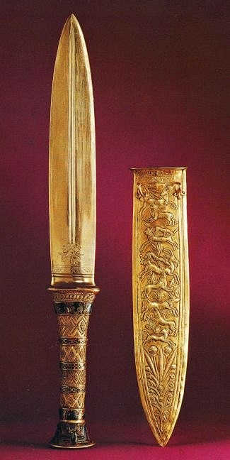 Gold dagger, from th...