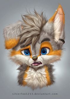 其中包括图片：Fluffy Animal Portraits,