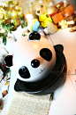 可爱国宝大熊猫陶瓷砂锅