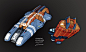 Homeworld2 Designs, David Cheong : A assortment of old ship concepts I did for Homeworld2. They're amongst the first things I ever got to officially create as a concept designer. I think the only ones that never made it into production were the Tobari one
