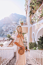 Limonchello-colored dress | Positano