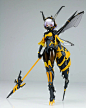 【揭皇榜】蜗之壳 WASP GIRL 黄蜂娘 嗡酱