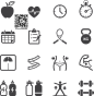 运动健身图标合辑PNG免扣素材|www.jitaiLED.com - www.dengoo.net - www.geety.cn