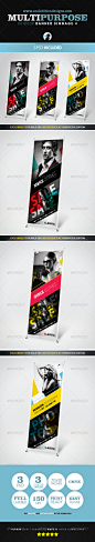 Multipurpose Outdoor Banner Signage 4 - GraphicRiver中国交流平台