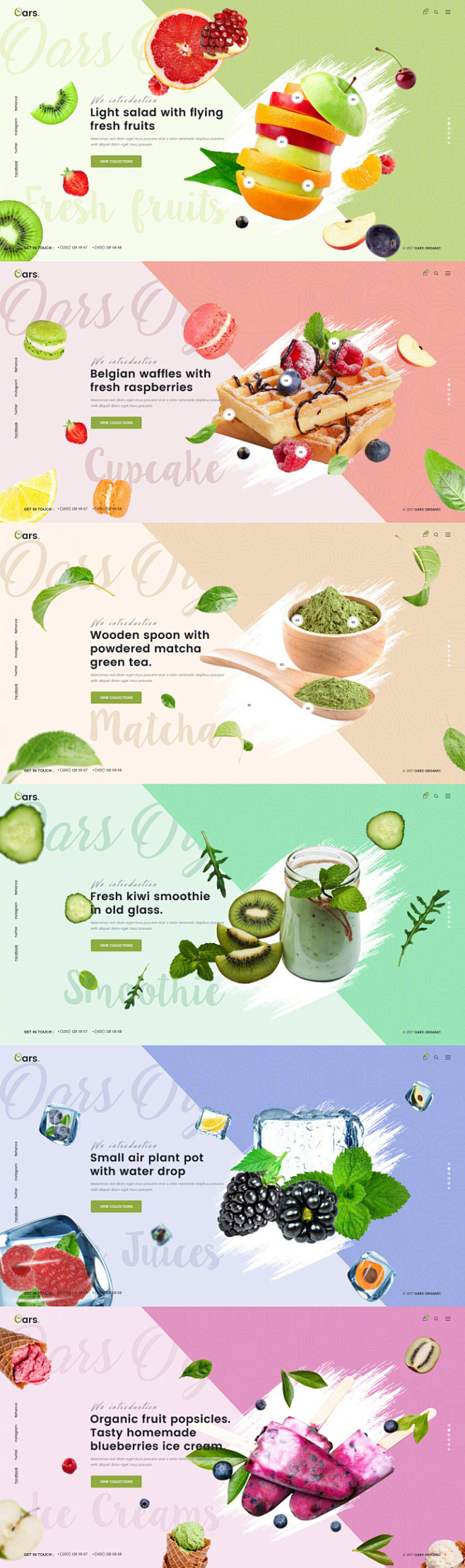 【来，吃了这一套美食案例！】这一组是以有...