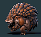 Pangolin Mount (Guild Wars 2), Samantha Rogers : A cute pangolin themed mount skin.

I was tasked with taking a concept model made by James Van Den Bogart and doing cleanup and design work to get it to fit our needs. This included getting the design to fi