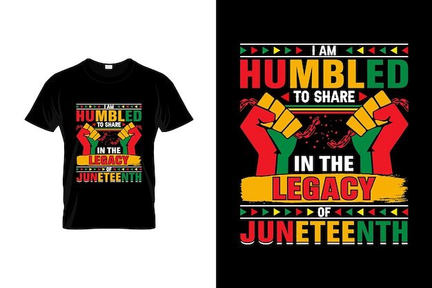 Vector juneteenth t-...