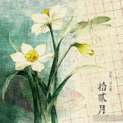 【欣赏美图】工笔画——手绘十二月之花_中国风吧_百度贴吧