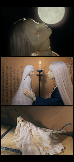 羚小羊采集到球形关节人偶