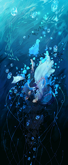不玩´•ᴥ•`采集到水底