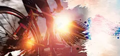 运动海报banner背景 骑行 背景 设计图片 免费下载 页面网页 平面电商 创意素材