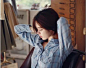 #美女##自然##清新##侧脸##头像##氧气#